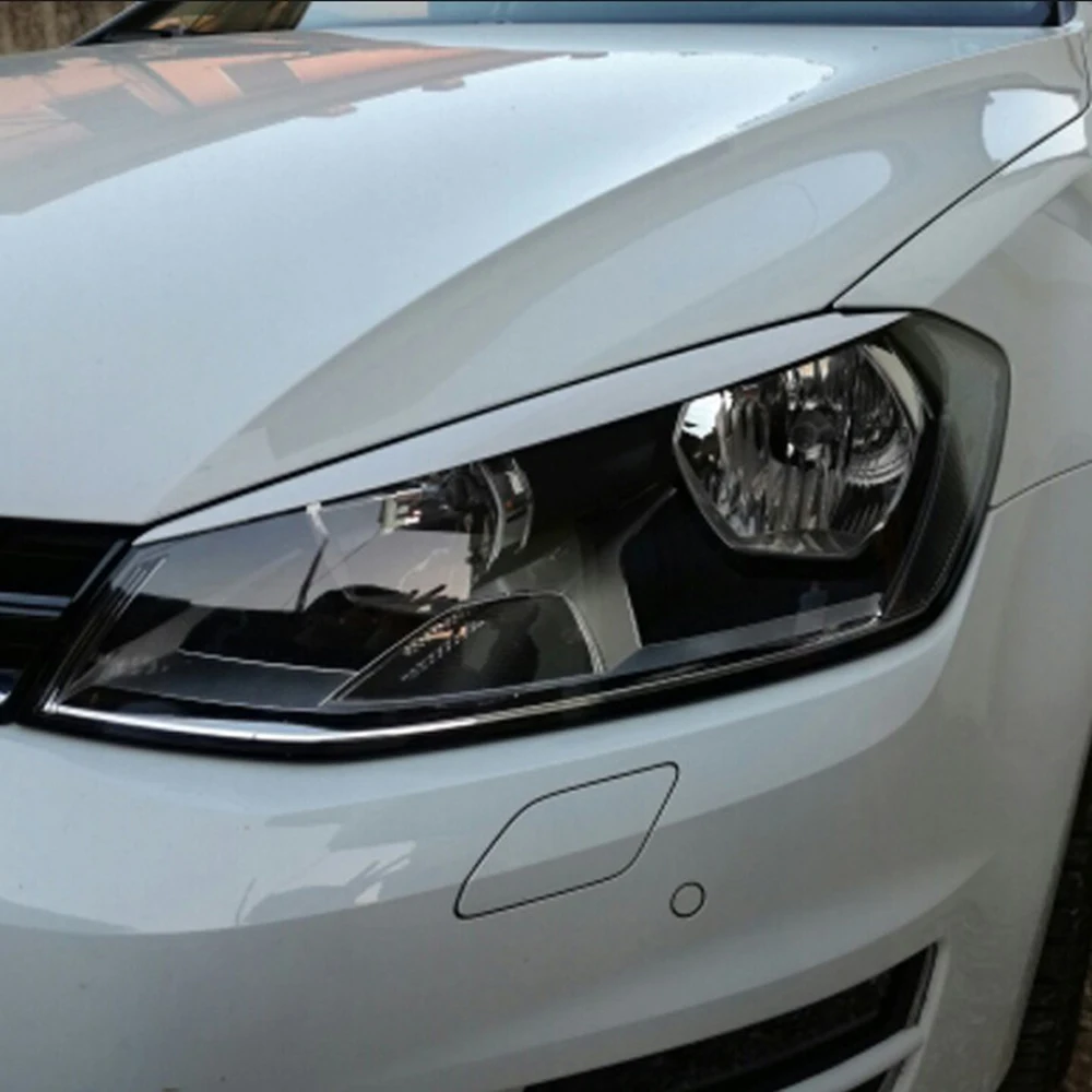 Высококачественные накладки на фары 1 пара АБС пластик хромированный для Volkswagen VW