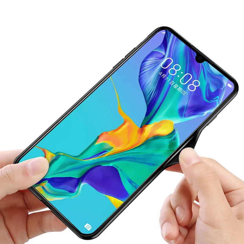 Роскошный чехол из оргстекла для Huawei P30 Pro P30Lite твердая защитная задняя крышка с