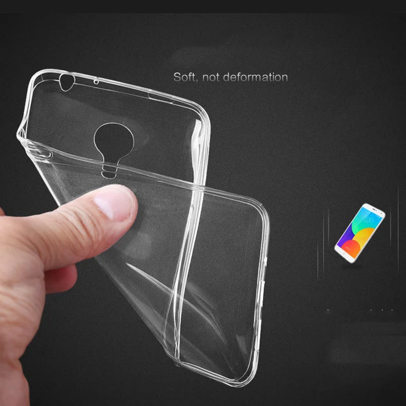 Чехол для meizu mx5 прозрачный мягкий силиконовый чехол из ТПУ тонкий мобильного