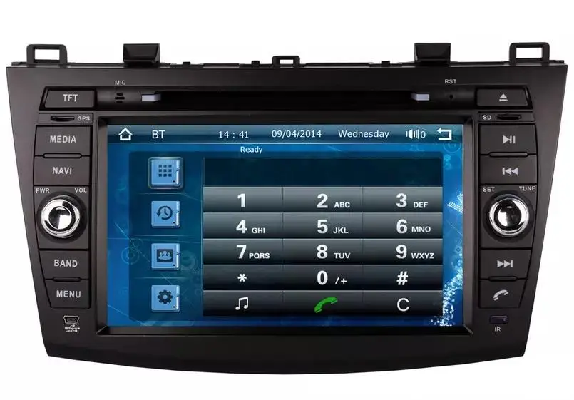 8 &quotАвтомобильный dvd-плеер с GPS (опционально) аудио Радио стерео AUX BT/TV Canbus
