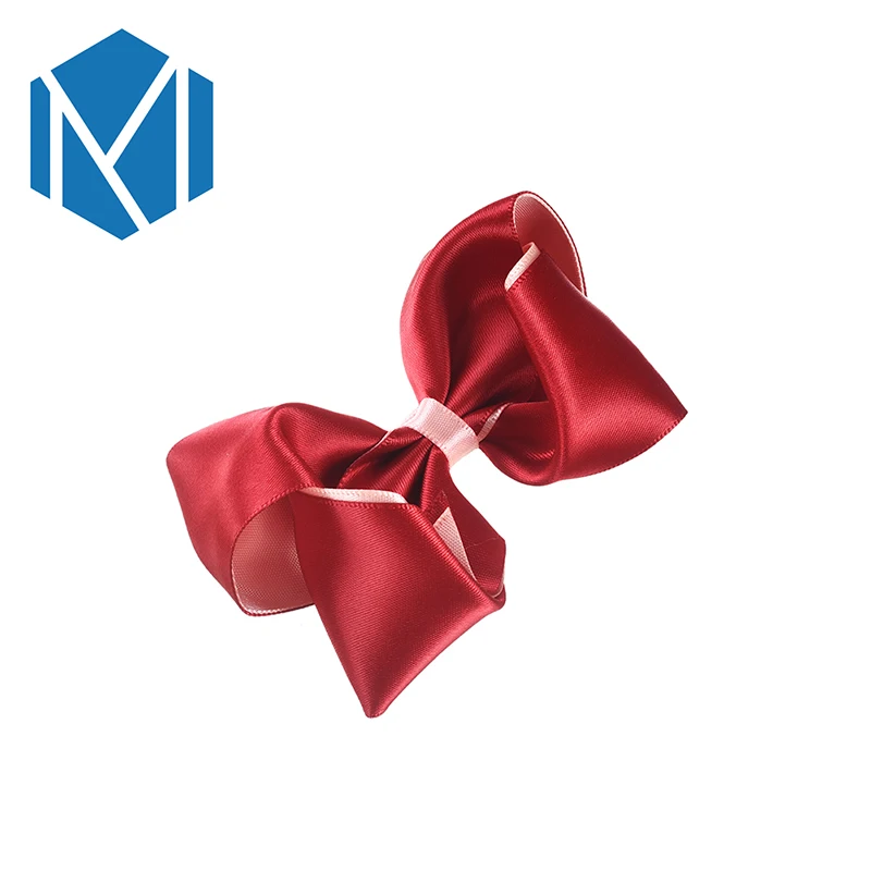 Милые заколки для волос с большим бантом из ленты девочек милые детские