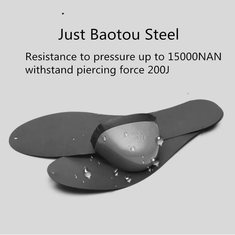 Мужские рабочие ботинки обувь для работы с нефтяными местами износостойкая