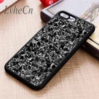 LvheCn чехол для телефона с рисунком черепа и коллажа для iPhone 5 6 6s 7 8 plus X XR XS max 11 12 Pro Samsung Galaxy S7 edge S8 S9 S10