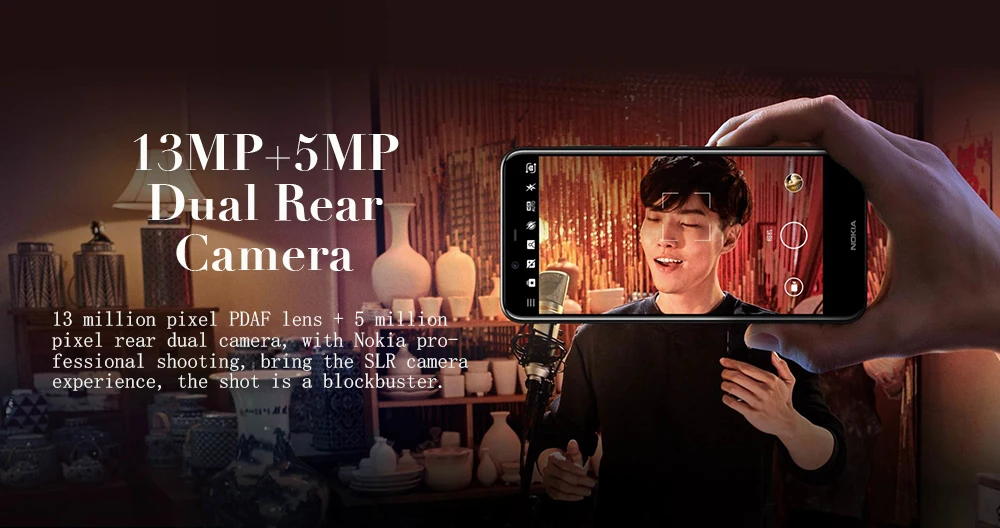 Nokia X5 64 Гб ПЗУ 4 Гб ОЗУ Dual Sim разблокированный Android мобильный телефон LTE gsm 5,86 ''3 камеры Восьмиядерный 3060 мАч отпечаток пальца