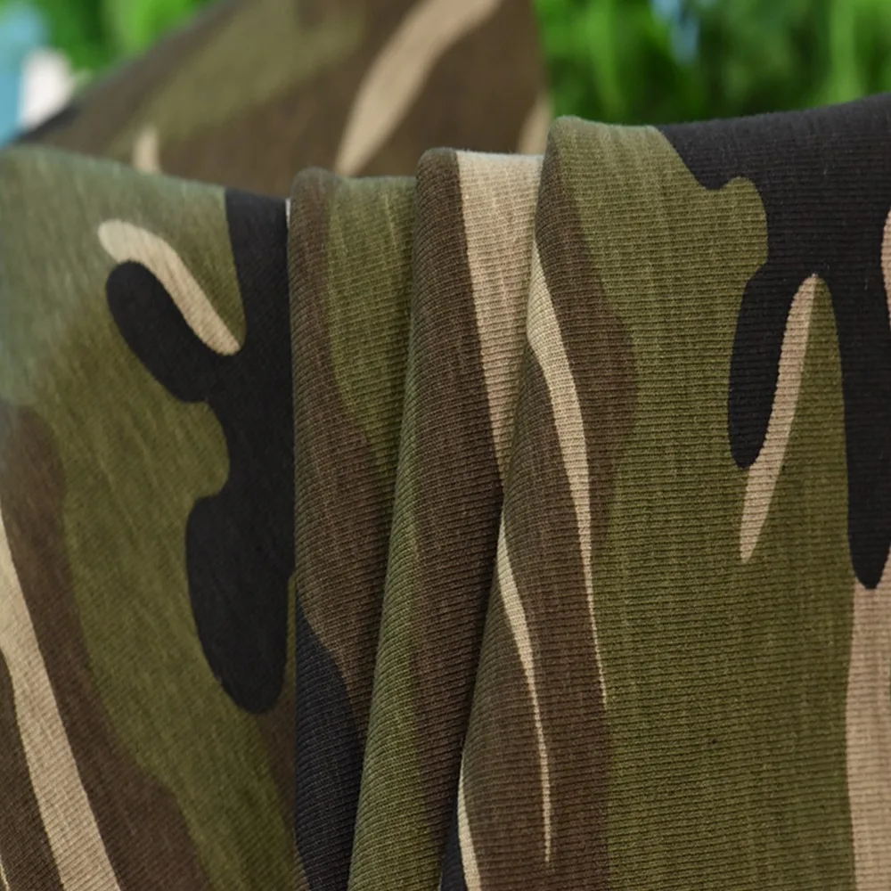 2018 хлопковая ткань с камуфляжным принтом Лоскутные материалы для шитья штаны