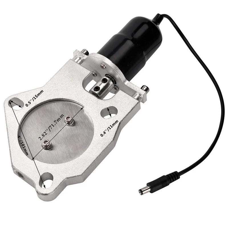 3-дюймовый Электрический Выпускной клапан из нержавеющей стали с вырезами