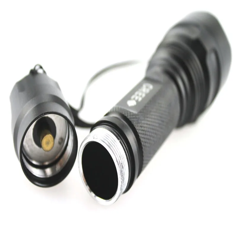 U F C2 1xCREE XP L V5 2000lm холодный белый свет SMO/OP светодиодный фонарик (1x18650)|Фонарики и