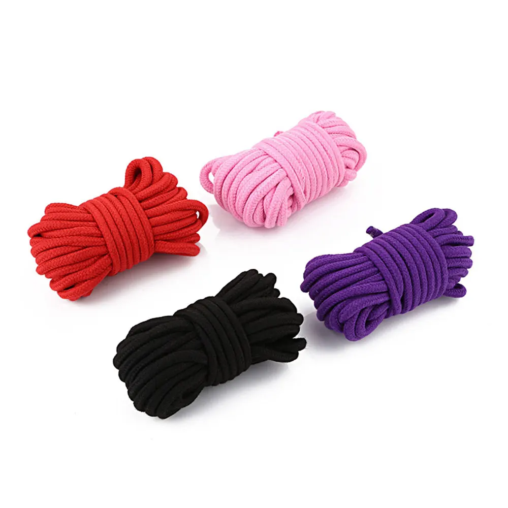 5 м фетиш бдсм бондаж ремень удерживающая хлопковая веревка для связывания