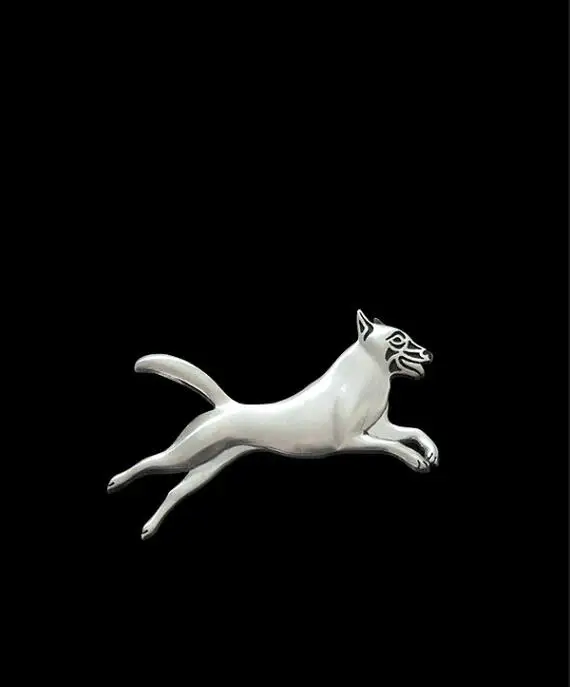 

Wholesale Leaping Belgian Malinois Brooch Female/Male Gift Jewelry Brooch--12pcs/Lot