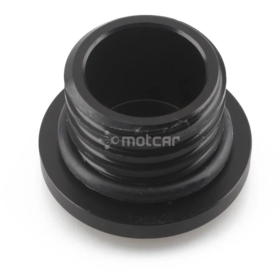 Черная Алюминиевая мотоциклетная топливная масляная крышка на заказ для Harley