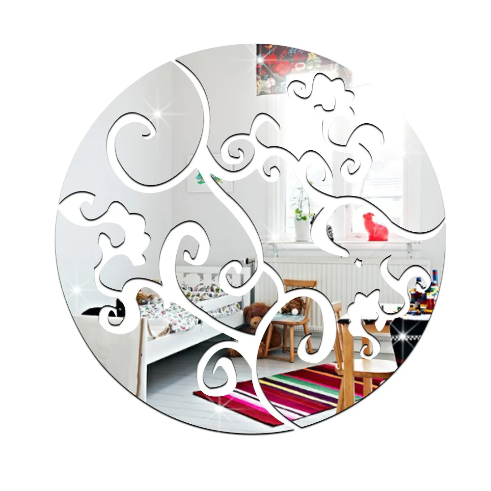 Высококачественная зеркальная настенная паста Xiangyun прикрепленная к украшению