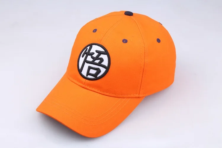Высокое качество хлопок Dragon Ball Z Goku бейсболка s головные уборы для мужчин и женщин аниме Dragon Ball регулируемая хип-хоп бейсболка