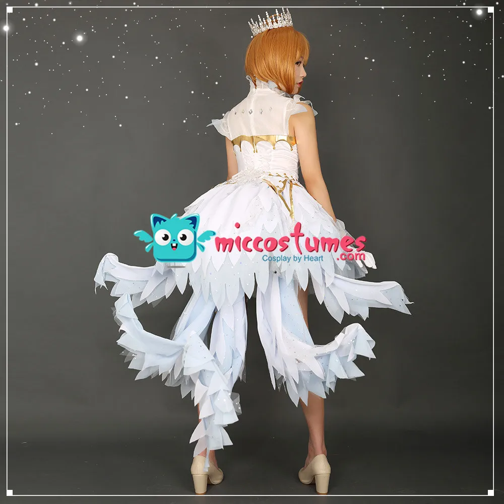 

Exclusive Cardcaptor Sakura OP Sakura White Dress Cosplay Costume