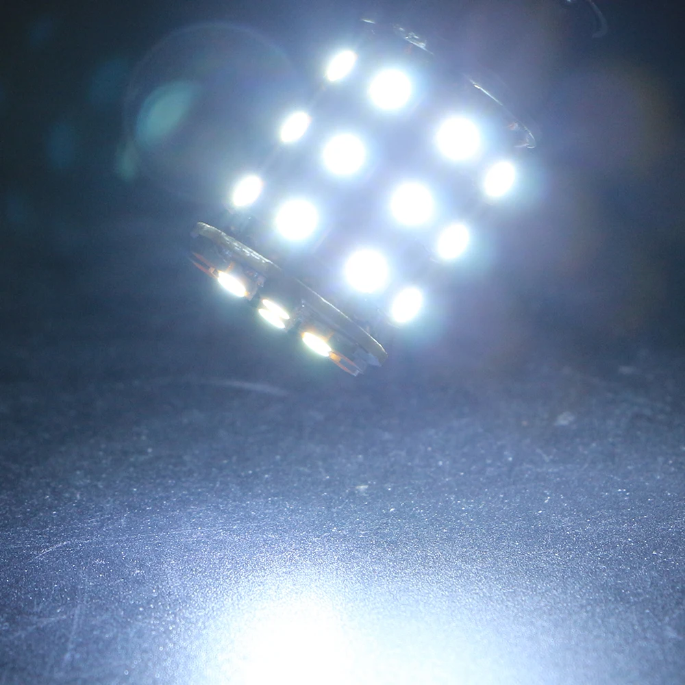 Новый продукт! 2-50-100шт 1157 BAY15D 3528 60 SMD Светодиодный двухцветный Янтарный/Белый