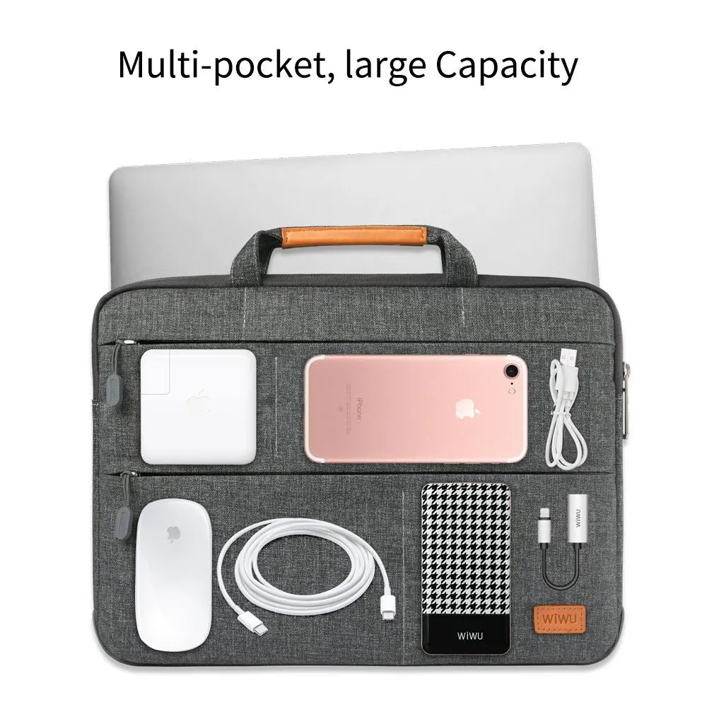 Сумка для ноутбука WIWU чехол MacBook Air Pro 13 15 Портативная сумка планшета