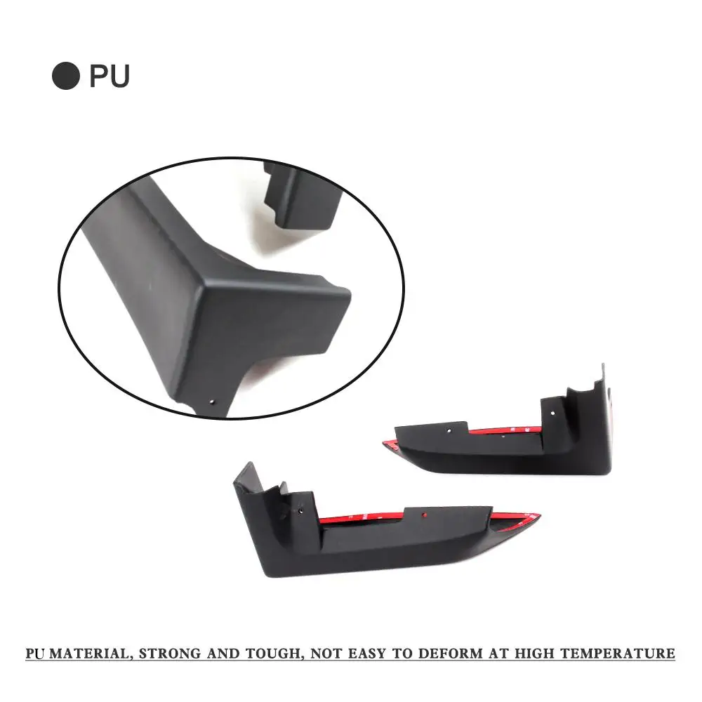 Передние боковые юбки разветвители фартуки накладки на ремешки для Subaru Impreza WRX 2002