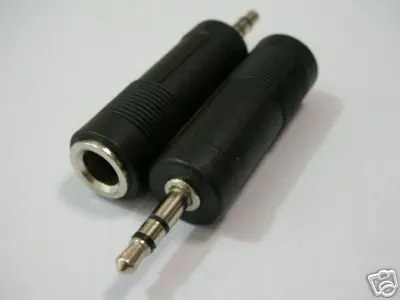 Адаптер с разъемом папа на 1/4 дюйма 1p 1/8 3 5 мм 149|male male|male to malemale female |
