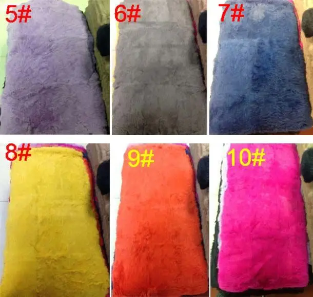 Натуральная кроличья пластина размер 50 см * 110 шт. | Дом и сад