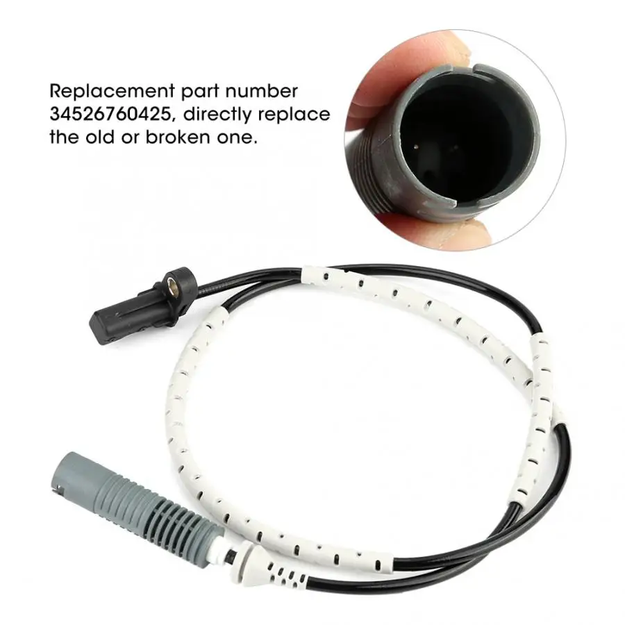 Автомобиль ABS колеса Датчики скорости датчик частоты вращения двигателя 34526760425 для 128i 325i 328i автомобилей
