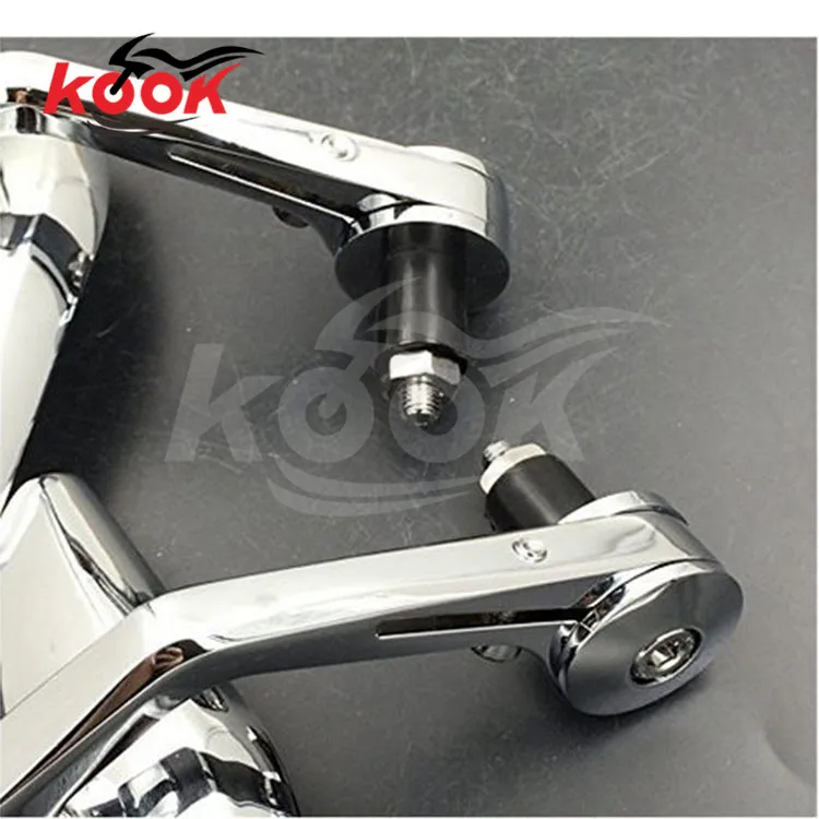 Высокое качество Хром Руль конец мотоцикла зеркало заднего вида для Зеркала Harley