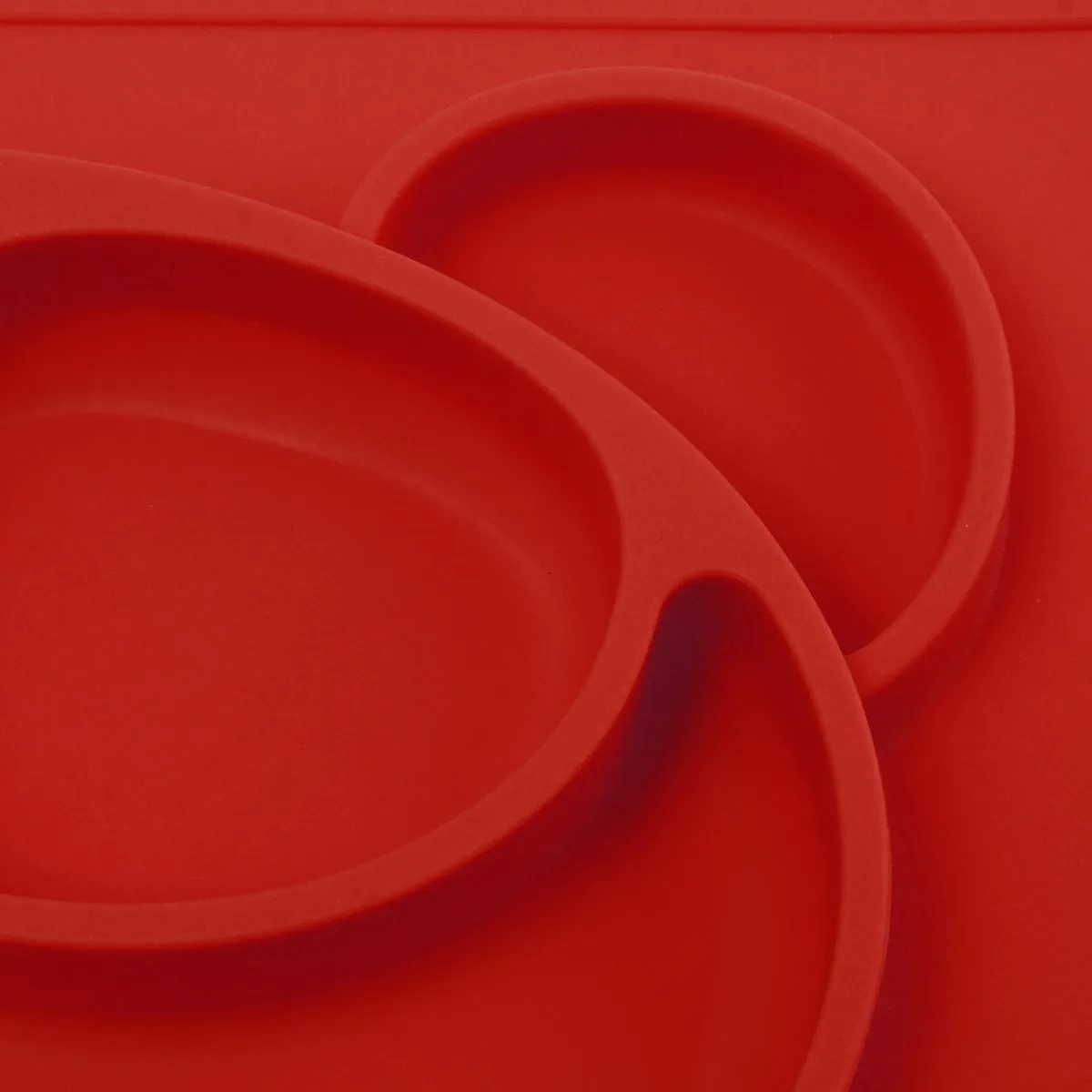 Разделить блюдо чаша Таблички Новый Дети Еда столовых Цельный силиконовый