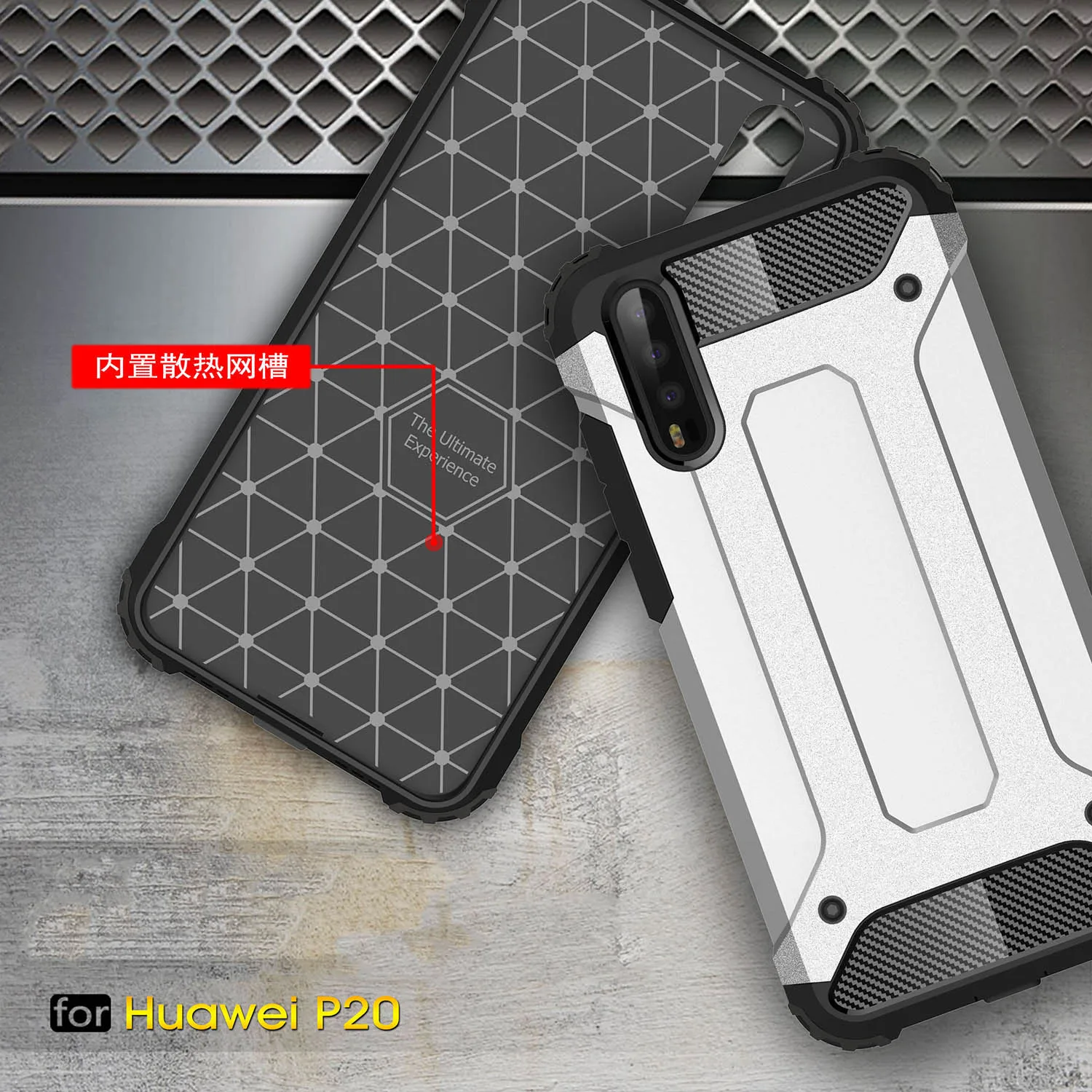 Huawei P20 Case Cover EML-L29 Coque EML-L29C Funda EML-L09 Armor P 20 Capa para EML L29 |