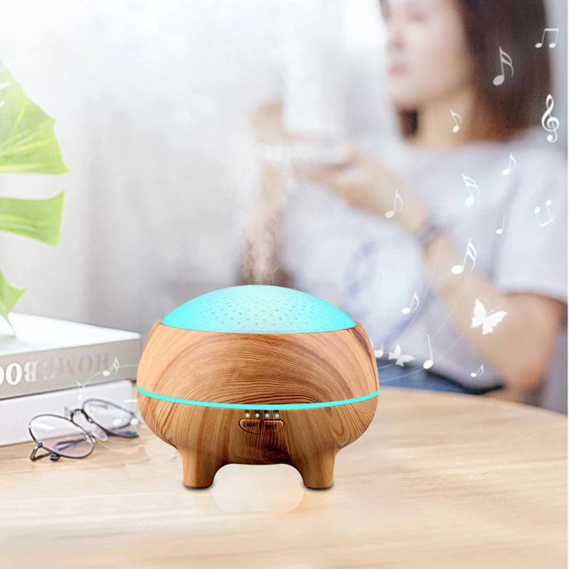 300 мл Арома эфирные масла диффузор Bluetooth музыкальный динамик ультразвуковой
