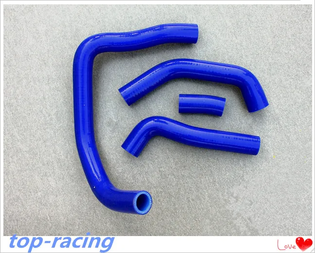 4 pieces Reinforced silicone radiator coolant hose for Kawasaki ZX10R ZX-10R NINJA 2006 2007 | Автомобили и мотоциклы