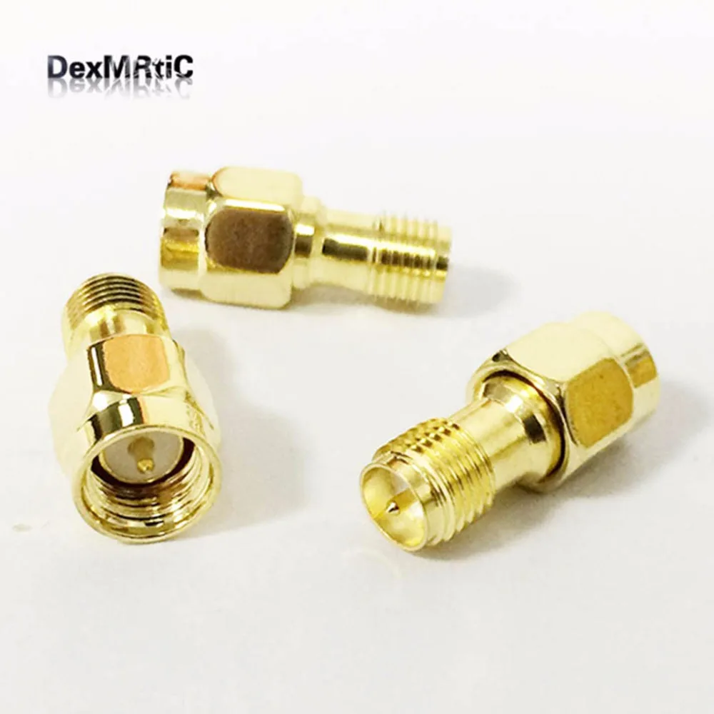 1 шт. Женский переходник SMA типа папа|jack plug switch|goldplatedsm |
