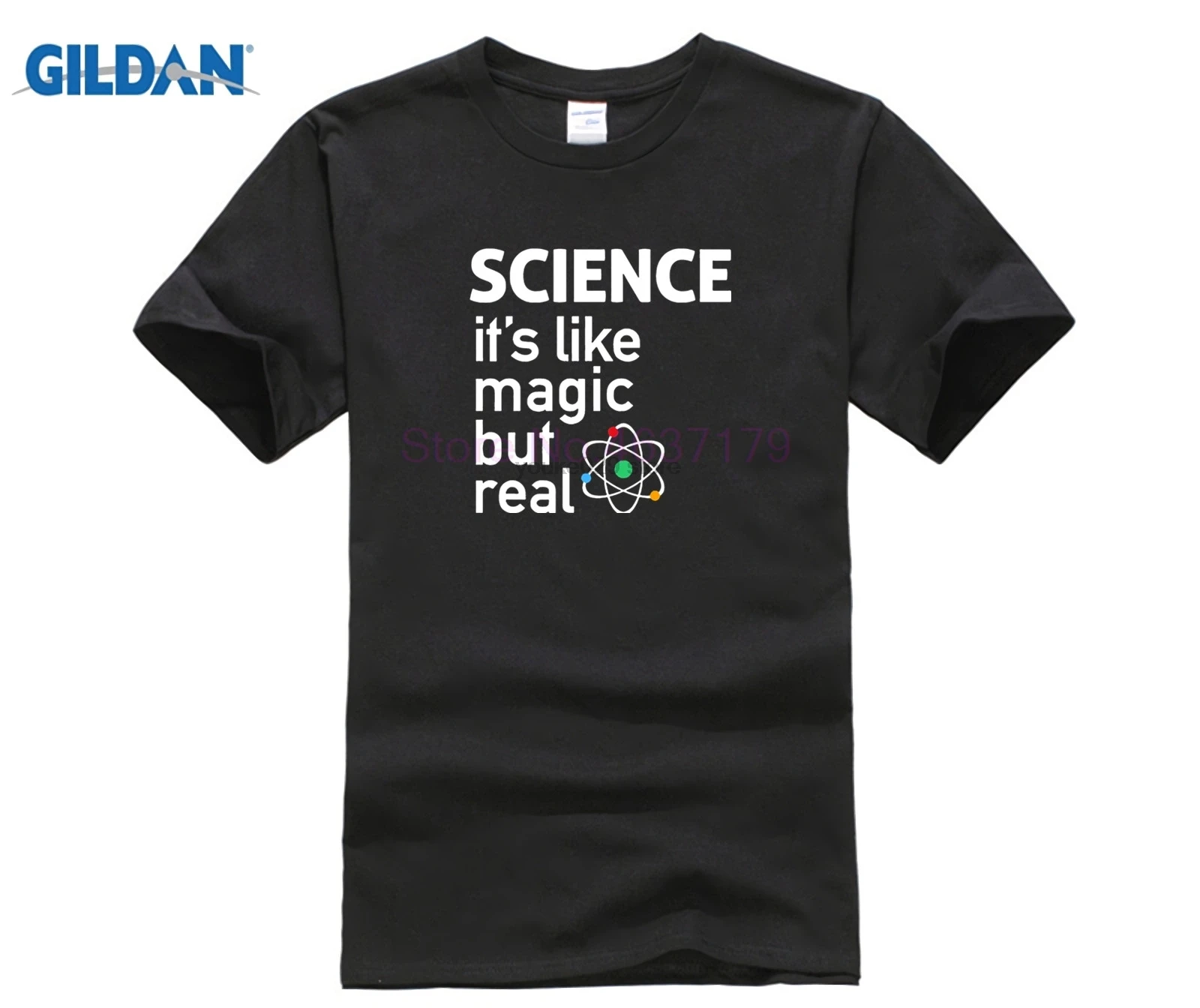 Мужская футболка высокого качества для взрослых SCIENCE It's Like Magic But Real homme Big bang theory