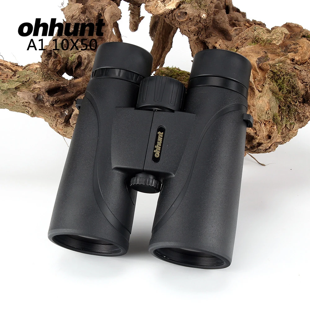 Бинокль ohhunt A1 10X50 широкоугольный Водонепроницаемый антитумансветильник с