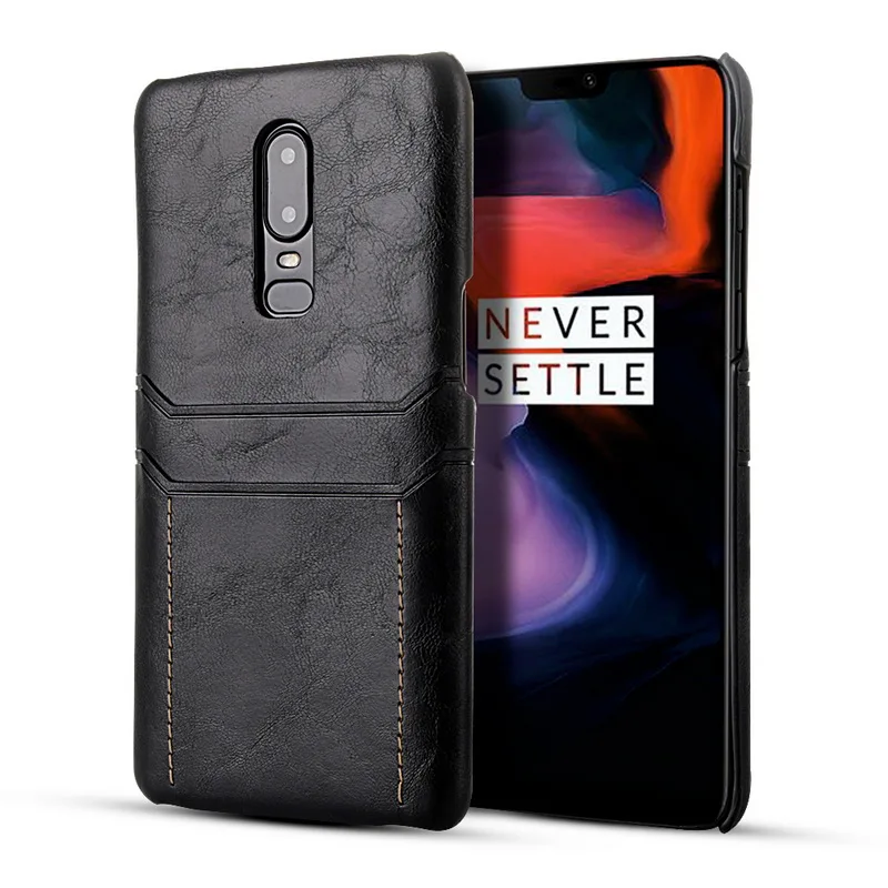Чехол для One Plus 6 6T 7T 7 Pro винтажная Обложка на заднюю панель из искусственной кожи