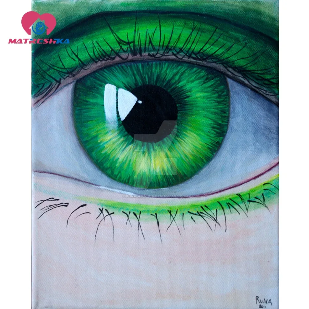 Алмазная вышивка люди красивые глаза картина Стразы домашний декор Мозаичный