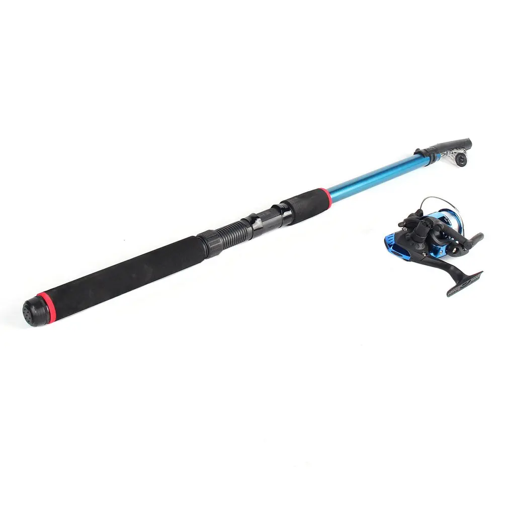 OUTAD 2 4 м с 200 рыболовной катушкой Рыболовные Инструменты Наборы Стекловолокно