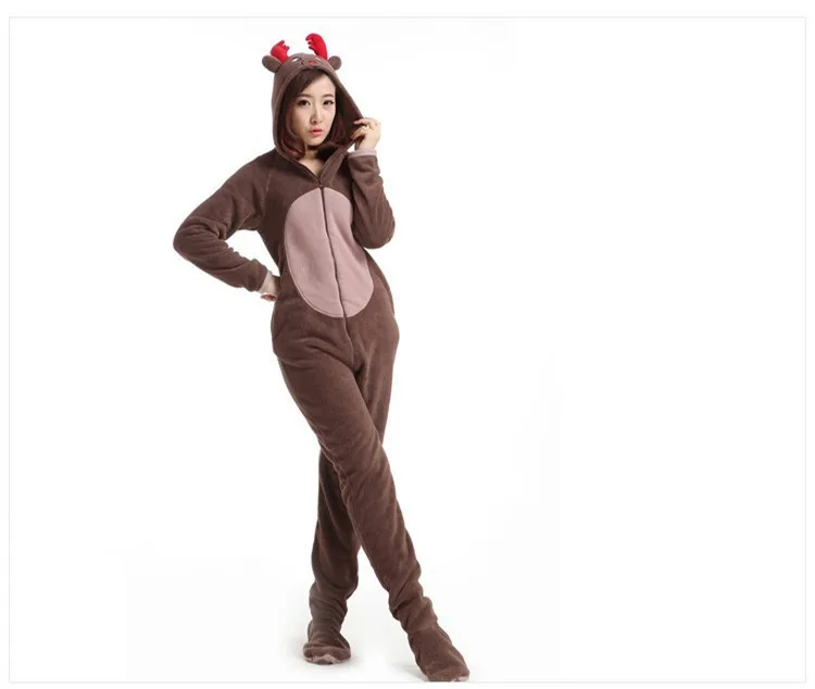 Рождественская флисовая Хлопковая пижама унисекс в стиле | Тематическая одежда и