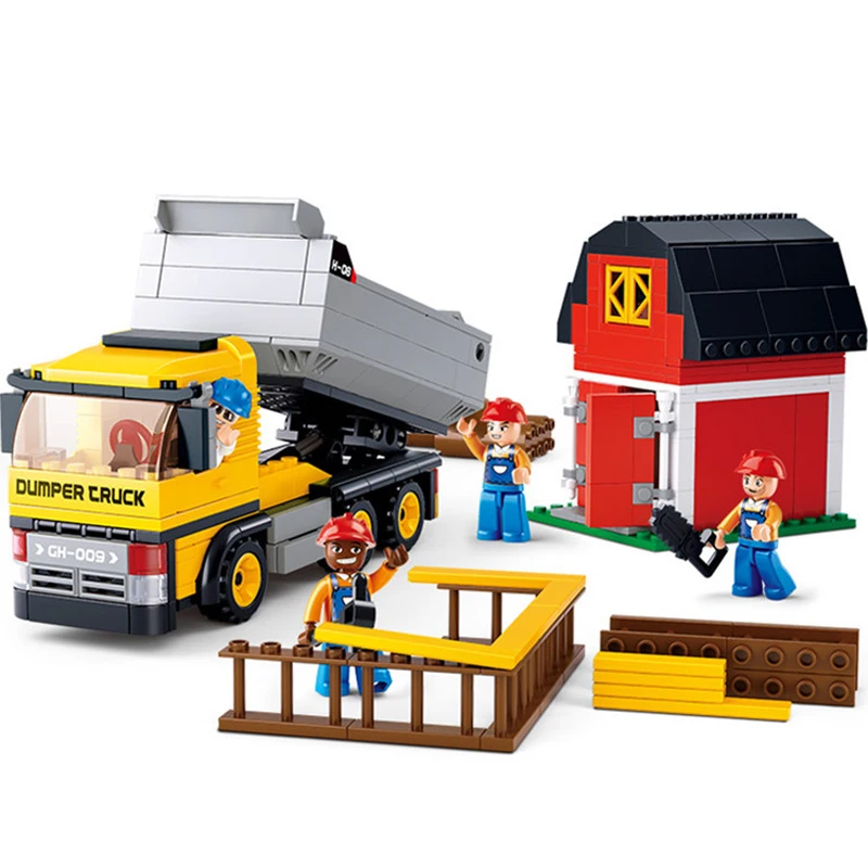384 шт детские строительные блоки игрушки Совместимые с Legoingly городской