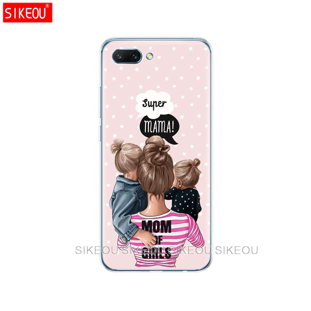 11013 Силиконовый чехол для телефона для huawei Honor 10 V10 3c 4C 5x 4A 6A 6C pro 6X7X6 7 8 9 LITE Baby для мамы и дочери, папы супер - Цвет: 11013