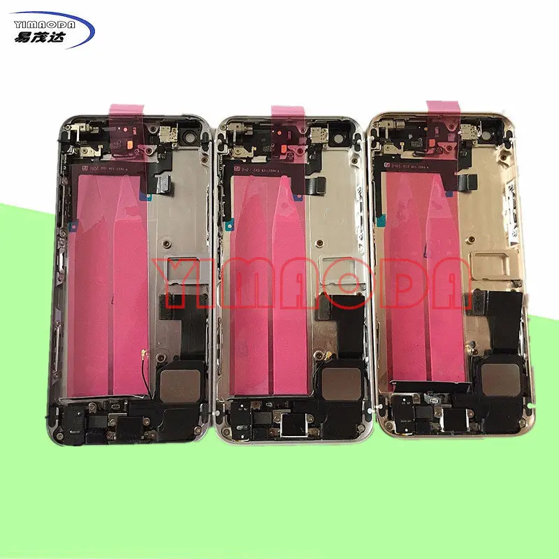 Класс ААА Новое Полное Полный Жилищно Для iPhone 5S Назад металлический Корпус