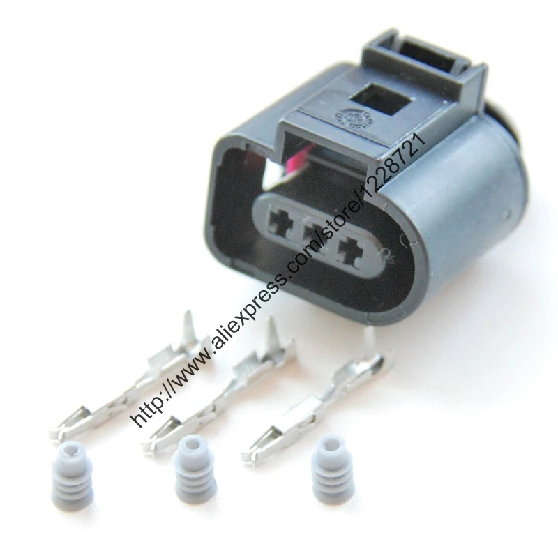 10 компл./лот 3Pin 1J0973703 AVK Camshaft Cam Автомобильный электрический датчик разъем провода