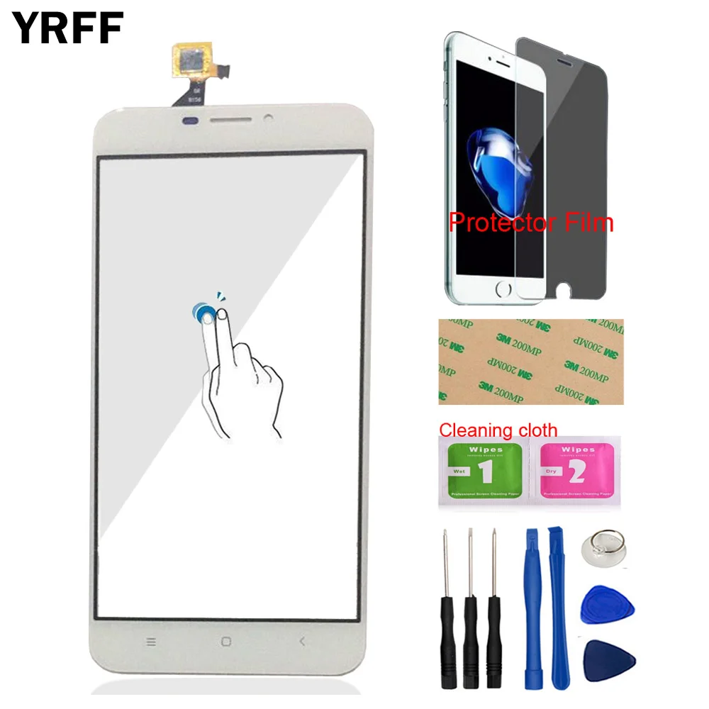 Сенсорный стеклянный сенсорный экран для Oukitel U20 Plus Сенсорная панель дигитайзер