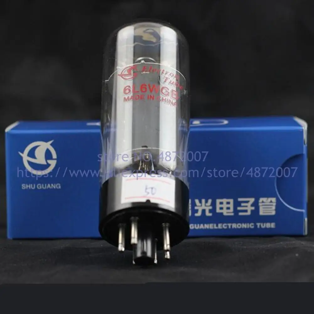 2 шт./лот Shuguang 6L6WGB клапан Согласованные Quad трубка аксессуары для усилителей