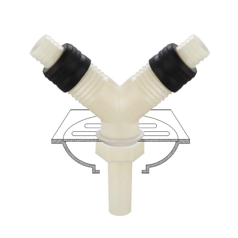 13 стилей слив в пол трехсторонняя стиральная машина розетка труба для