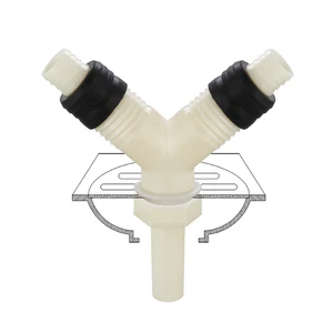 13 стилей, слив в пол, трехсторонняя стиральная машина, розетка труба для раковиныраковина, водопроводная трубаСлив, многофункциональный двойной дренаж