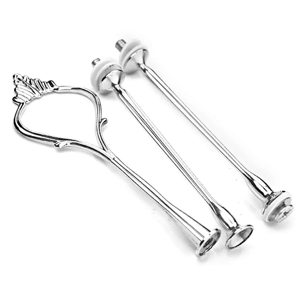 Новинка 3 уровневая подставка для торта свадебной вечеринки Центральная ручка