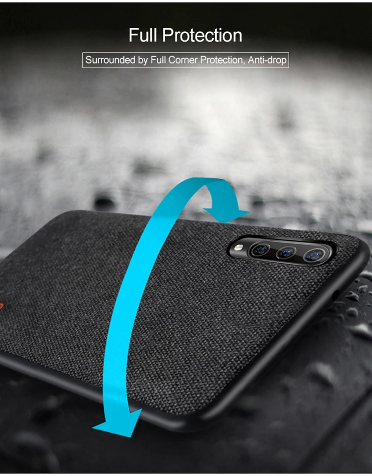Чехол для xiaomi mi 9, чехол MOFI для xiaomi mi 9 explorer, тканевый чехол для xiaomi mi 9 SE, мягкий полный Чехол mi 9, деловой чехол