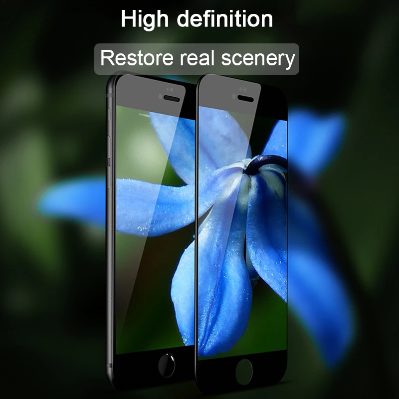 Закаленное 3d стекло с полным покрытием для iPhone 12 Mini 11 Pro XR X XS MAX SE 2020 7 8 Plus 6 6s