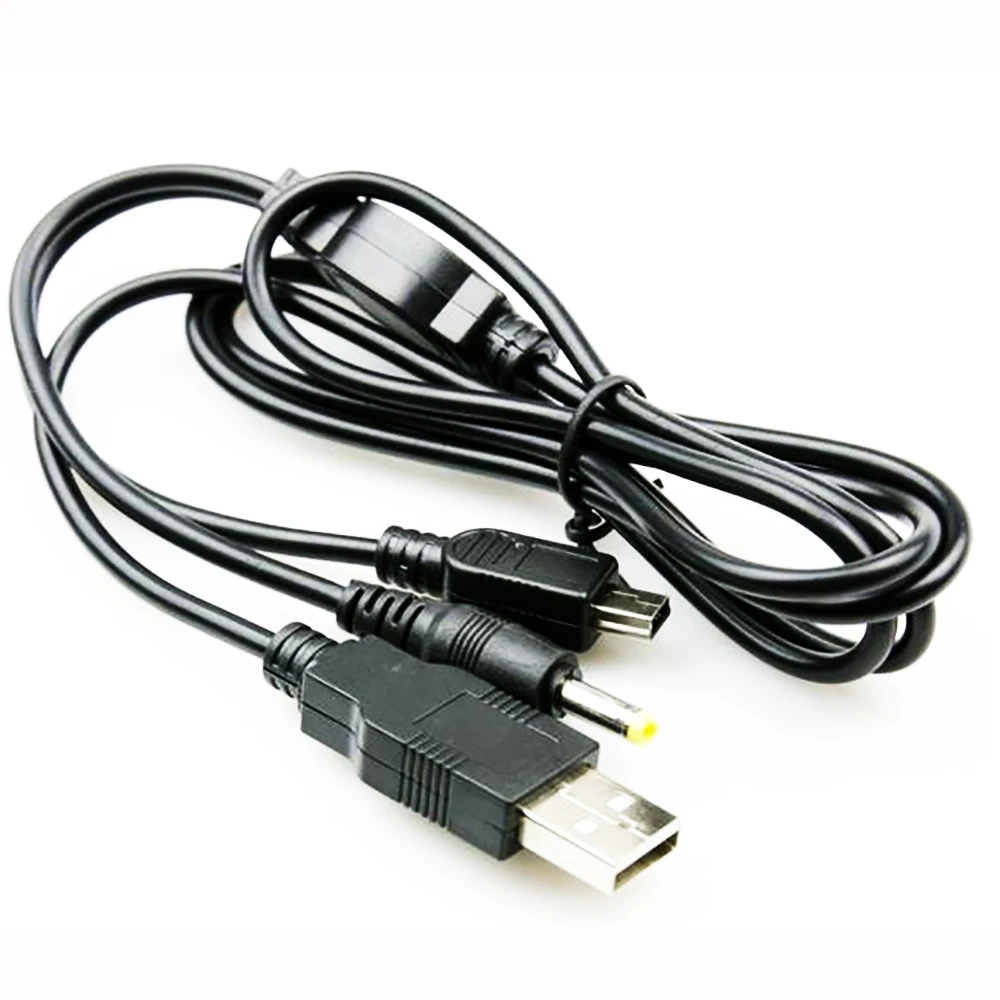 Смарт 2-в-1 1,2 м USB кабель для передачи данных и зарядки кабель аксессуары для видеоигр> Зарядное устройство s для sony psp 1000/2000/3000
