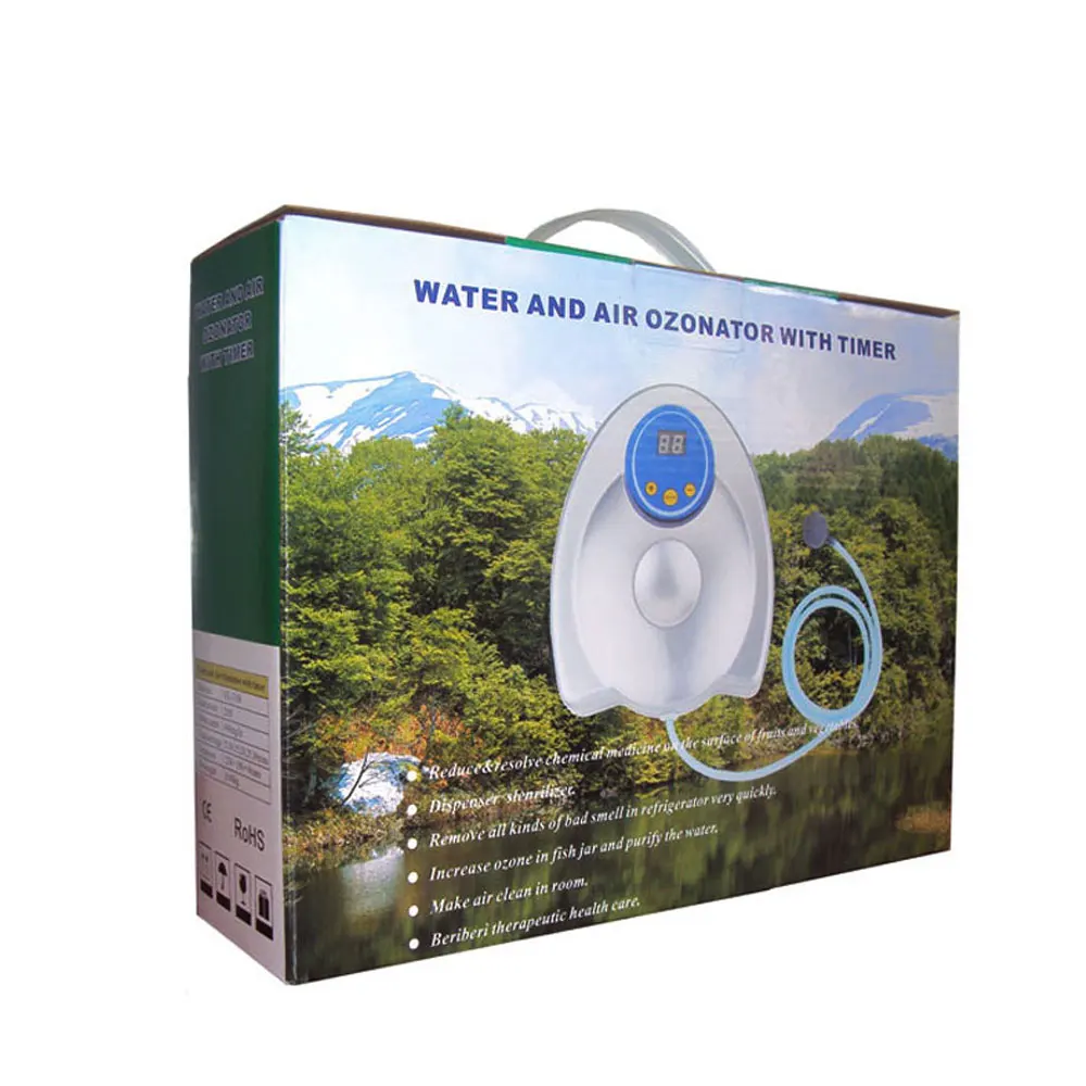 

Ozone Generator Portable Oxygen Machine ozonizer air water Sterilizer Air Purification Fruit Vegetables water food Preparation