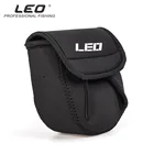 Рыболовная катушка LEO black, мягкий чехол для спиннинга, плот, сумка для хранения