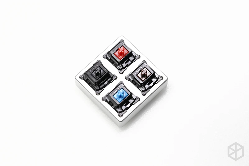 MT OTM 4 Switch Тестер переключателей с алюминиевым основанием cherry kailh outemu ttc ysa greetech otm Красный Синий Коричневый Черный Зеленый Оранжевый rgb pro speed heavy - Цвет: MT OTM 4 Switch